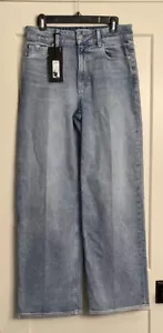 PAIGE Sasha Sz 28 High Rise Wide Leg Jeans NWT Verse Wash - Picture 1 of 8