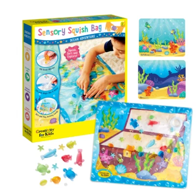 Creativity for Kids Sensory Squish Bag: Ocean Adventure - Toddler Sensory Mat... - Image 1 of 4