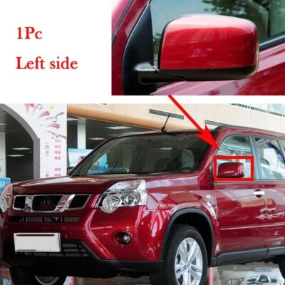 1x Espejo retrovisor izquierdo puerta lateral térmico eléctrico Nissan Rogue 2008-2015 ajuste rojo Foto 1 de 4