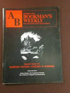 AB Bookman's Weekly October 22nd 1990 Science Fiction & Fantasy Issue - Picture 1 of 3