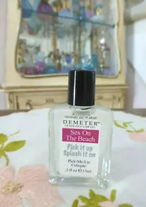 Demeter SEX ON THE BEACH Pick Me Up Cologne Mini Splash 0.50 Oz 15ml Miniature - Picture 1 of 9