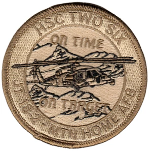 HSC-26 CHARGERS DESERT ON TIME MTN HOME AFB SHOULDER PATCH - Picture 1 of 1