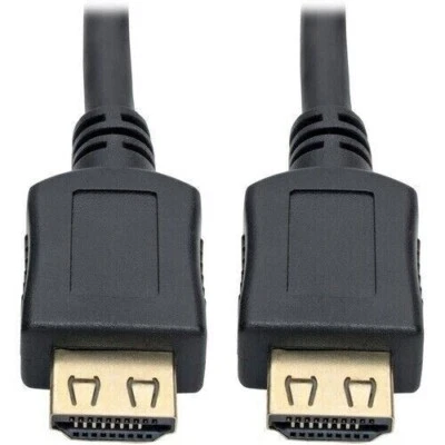 (NEW)Tripp Lite High-Speed HDMI Cable w/ Gripping Connectors 4K M/M Black 6ft 6' - Image 1 of 3