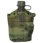 Mil-Tec Military Army Canteen Water Bottle Carrier Pocket Army Alice 1L Woodland