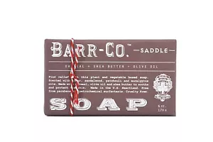 BARR-CO. - Saddle Bar Soap - 6 oz. - Oatmeal, Shea Butter, Olive Oil - Patchouli - Picture 1 of 1