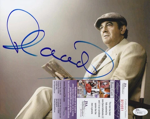 Placido Domingo Signed 8x10 Photo w/ JSA COA #R73551 The King of Opera Cover
