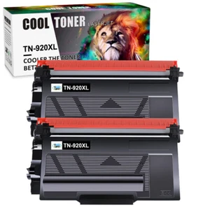 2PK High Yield TN920XL Toner for Brother TN920 MFC-EX915DW HL-L5210DW L6210DW - Picture 1 of 12