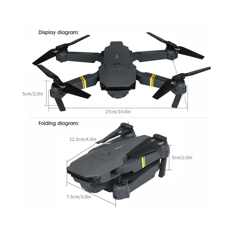 BYCZ Remote Control Drone with Camera for Kids/Adults 4K/1080P/720P Quadcopter - Image 1 of 4