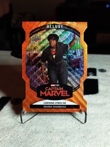 2022 Marvel Allure Orange Slice Die-Cut Lashana Lynch as Maria Rambeau SHIP ASAP