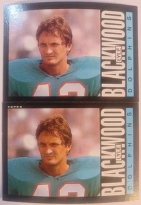 1985 TOPPS #304 MIAMI DOLPHINS LYLE BLACKWOOD [2] NM/MT 06210 - Picture 1 of 5