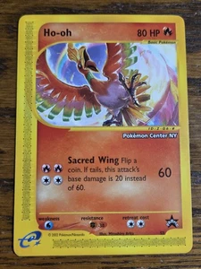 Pokemon Wotc Black Star Promo # 51/53 HO-OH ""Centro Pokémon estampado"" - Imagen 1 de 11