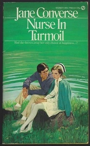 Nurse in Turmoil Jane Converse 1974 Vintage Paperback Nurse Romance 1st edition - Picture 1 of 1