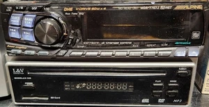Alpine Lv-105Dvd Car Dvd Player 7 Lcd Monitor In-Dash Receiver Multimedia - Picture 1 of 4