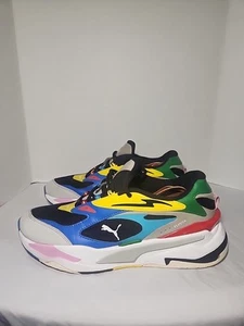 9 PUMA RS-Fast International Flags White Black Yellow Green 9 - Picture 1 of 7