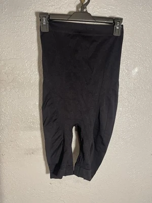 Heavenly Shapewear 3X High Waist Thigh Shaper Firm Control Black Slimming Shorts - Image 1 of 4