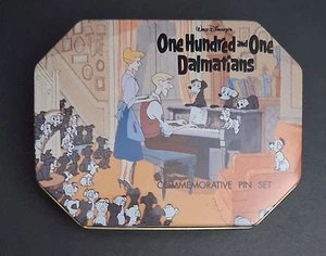 Disney 101 Dalmatians  Commemorative Tin Set Pongo Perdita Cruella Puppys - Picture 1 of 8