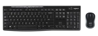 Logitech MK270 Combo Tastiera e Mouse Wireless per Windows 2,4 GHz Compatto 8 - Immagine 1 di 4