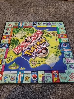 Vintage 1999 Hasbro Collectors Edition Monopoly Pokemon Board Game 100% Complete - Image 1 of 4