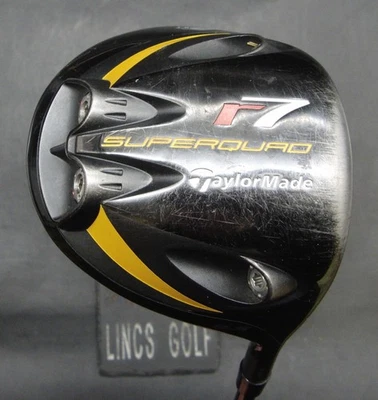 TaylorMade r7 SuperQuad 9.5° Driver Stiff Graphite Shaft Tour Edge Grip* - Image 1 of 4