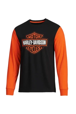 Harley-Davidson Men's Bar & Shield Long Sleeve T-Shirt, 99089-24VM - Image 1 of 4