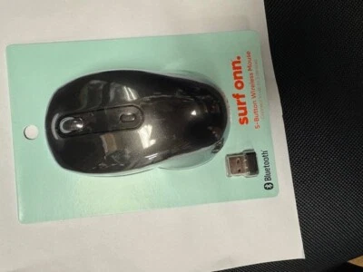 5 Button Surf Onn Wireless Mouse Battery Included New - Image 1 of 2