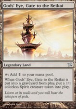 1x Gods' Eye, Gate to the Reikai LP, English MTG Betrayers of Kamigawa