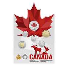 2023 Mosaic of Canadian Icons 6 Coin Gift Card Set $2, $1, 25c, 50c, 10c, 5c