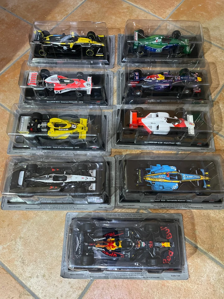 FORMULA 1 - SCALA 1/24 - LE GRANDI FORMULA 1 - SCEGLI DAL MENU A TENDINA - Immagine 1 di 1