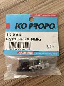 KO propo 40Mhz 40.815 Crystal Set - Picture 1 of 1