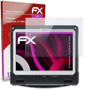 atFoliX Glass Protector for Panasonic ToughBook 33 Tablet 9H Hybrid-Glass - Picture 1 of 8