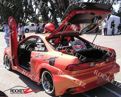 94-01 Acura Integra JDM ML Style 4 PC Fender Flares 2DR Coupe CANADA USA Honda - Image 1 of 4