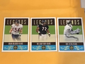 2023  Legacy Football Legends Brian Urlacher +Mike Ditka + William Perry Bears