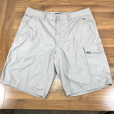 VANS Mens Gray Ripstop Cargo 11" inseam Shorts Size 38 - Image 1 of 4