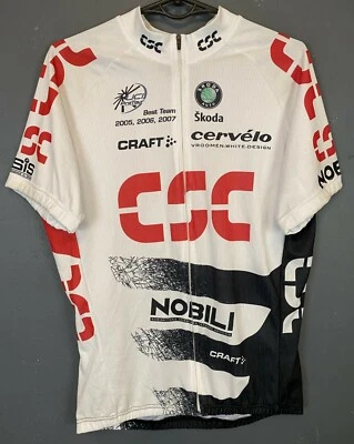 MEN SHIRT CRAFT CYCLISMO CYCLING BICYCLE JERSEY CAMISETA MAGLIA MAILLOT SIZE L 4 - Image 1 of 4