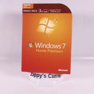 Microsoft Windows 7 Home Premium Family Pack 32/64 Bit mit Product Key Upgrade - Bild 1 von 5