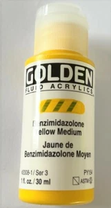 Golden Acrylic Fluid 30ml From 8,65 € (GP1L=287,83 €) 30 Various Colour Tones - Imagen 1 de 41