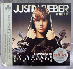 Justin Bieber My Worlds The Collection 2 Disc CD Set China Import Super HD-CD - Picture 1 of 9