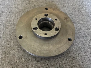 YUASA 6-1/2" DIA, CHUCK PLATE #586-606, 1-1/2" 8 THRD. FOR 585-106 ACCU-CHUCKS - Bild 1 von 3