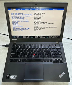 Lenovo ThinkPad X240 12.5" (i7-4600U @ 2.10, 8GB RAM, Boot To Bio) NO HD/ADAPTER - Picture 1 of 17