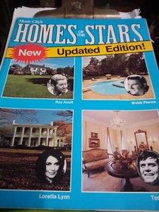 Music City Magazine Homes Of The Stars 1980s Vintage Country Music Booklet Book - Picture 1 of 16
