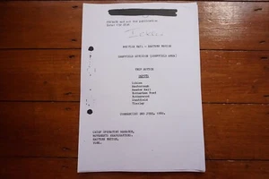 Aviso de viaje fascimilia ferroviaria horario región oriental del área de Sheffield 1980  - Imagen 1 de 7