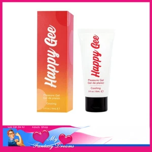 Happy Gee - Cooling Pleasure Gel 15ml Sugar Free Concentrate Womens Gels - Picture 1 of 6