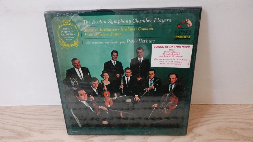 BOSTON CHAMBERS PLAYERS-PETER USTINOV-MOZART-3 LP LM-6167 - SEALED - Image 1 of 1