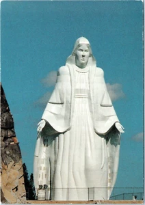 Vintage Postcard Butte Montana  Our Lady Of The Rockies 90 Foot Steel Statue Unp - Picture 1 of 2