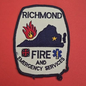 VTG RICHMOND CO., VIRGINIA RICHMOND FIRE AND EMERGENCY SERVICES SHOULDER PATCH - Picture 1 of 4