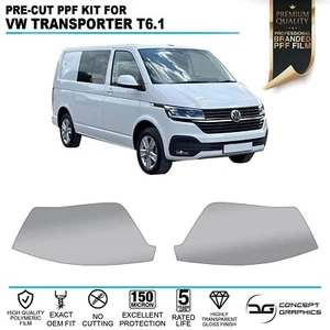 Wing Mirror Stone Guard PPF Kit Paint Protection Film For VW Transporter T6.1 - Picture 1 of 3