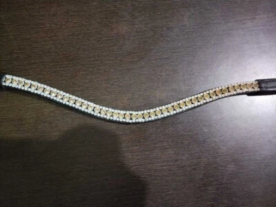 Diadema para cejas caballo bling cristal 3 filas doma forma de U envío gratuito Foto 1 de 3