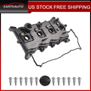Cubierta de válvula de motor para 07-12 Nissan Altima Sentra SE-R 2,5 L con junta 13270JA00A - Imagen 1 de 6