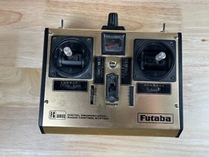 FUTABA FG SERIES RC Radio Controller + Transmitter 72.630 mhz FP-T6FG Untested - Picture 1 of 2