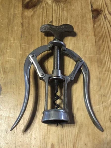 ANTIQUE JAMES HEELEY & SONS LTD A1 DOUBLE LEVER CORKSCREW - Picture 1 of 8